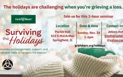 “Surviving The Holidays” GriefShare Seminar