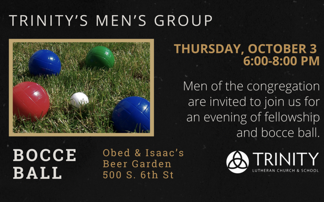 Mens Group Bocce Ball