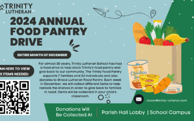 Annual Food Pantry Drive for December