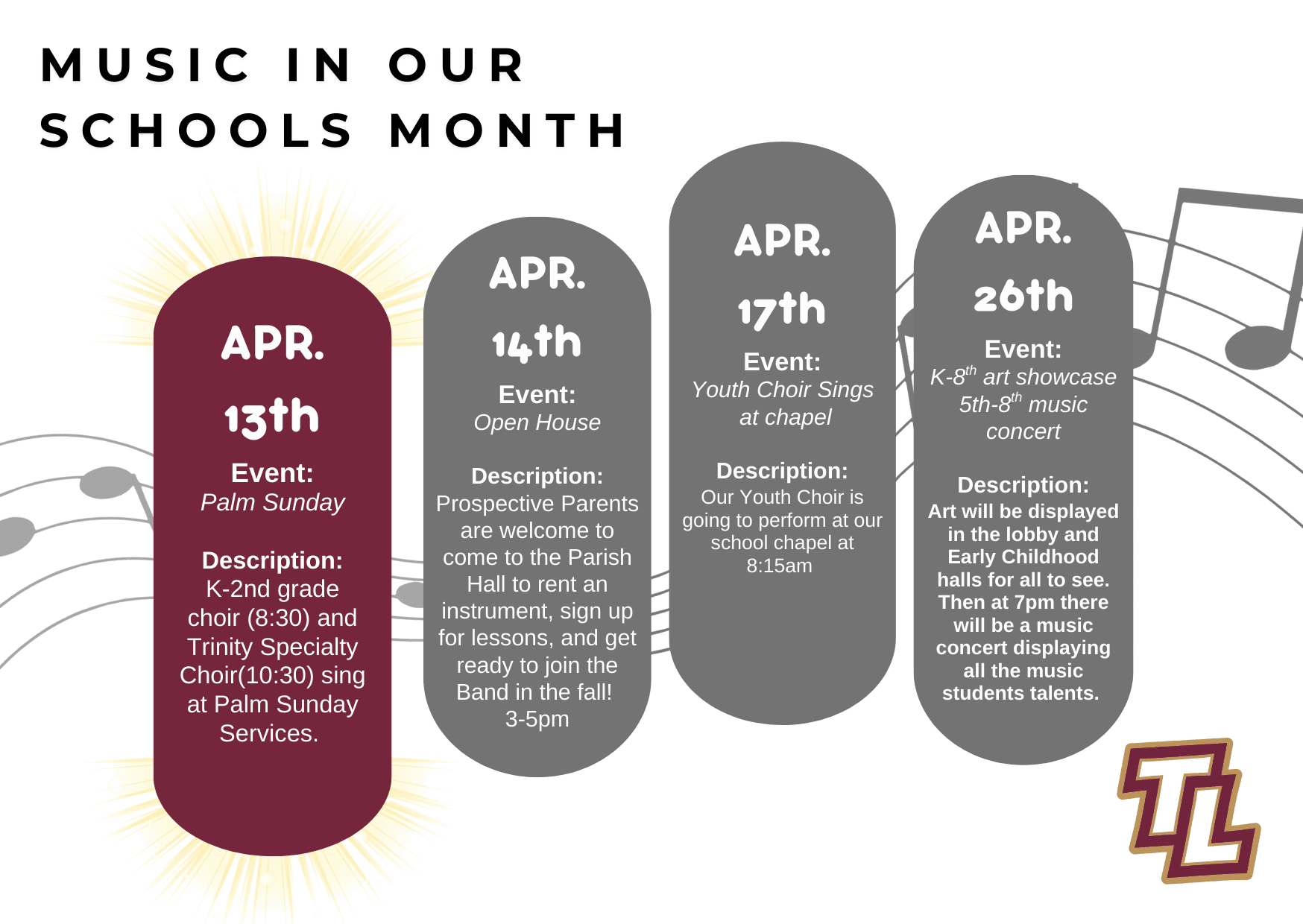 Music in our School’s Month