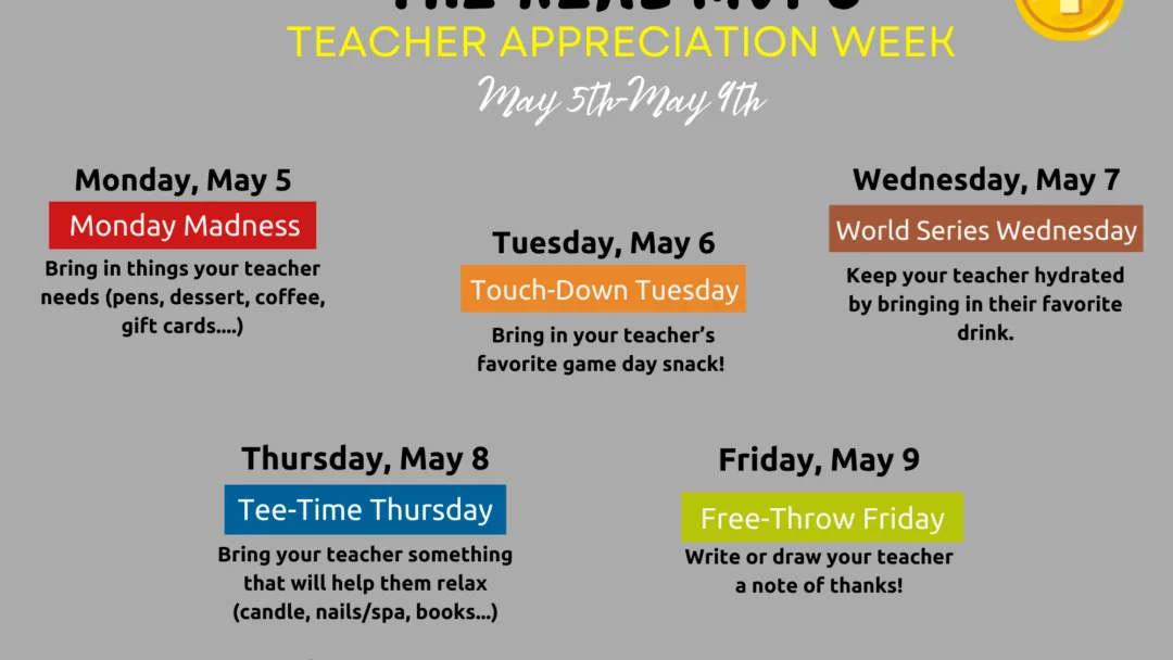 Teachers Appreciation Week