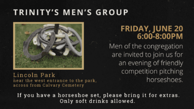 Men’s Group Horseshoes
