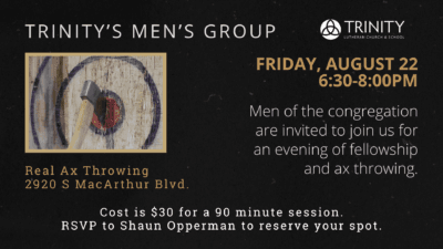 Mens Group Ax Throwing