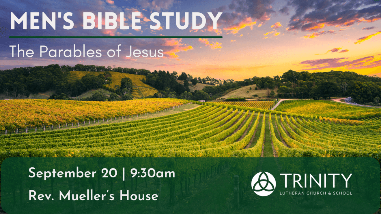 September Men's Bible Study