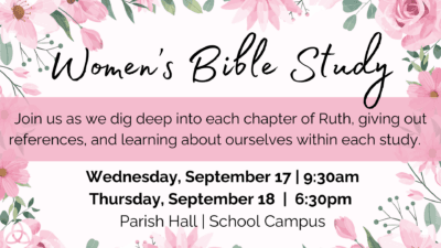 September Women’s Bible Study