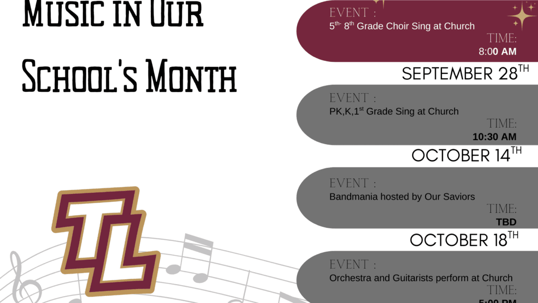 Music in our school’s month