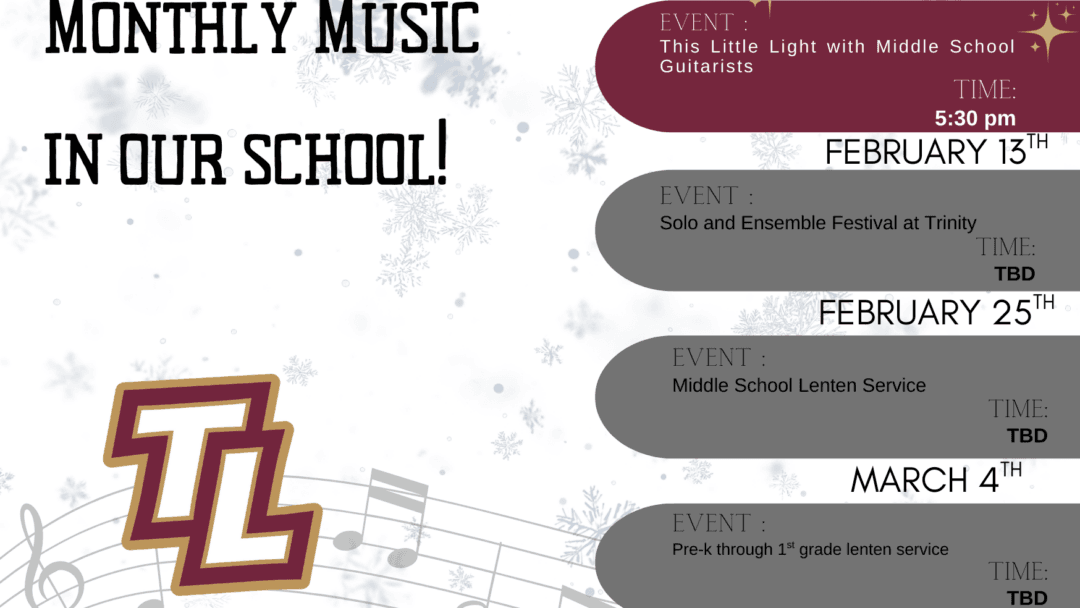 Monthly Music in our School!