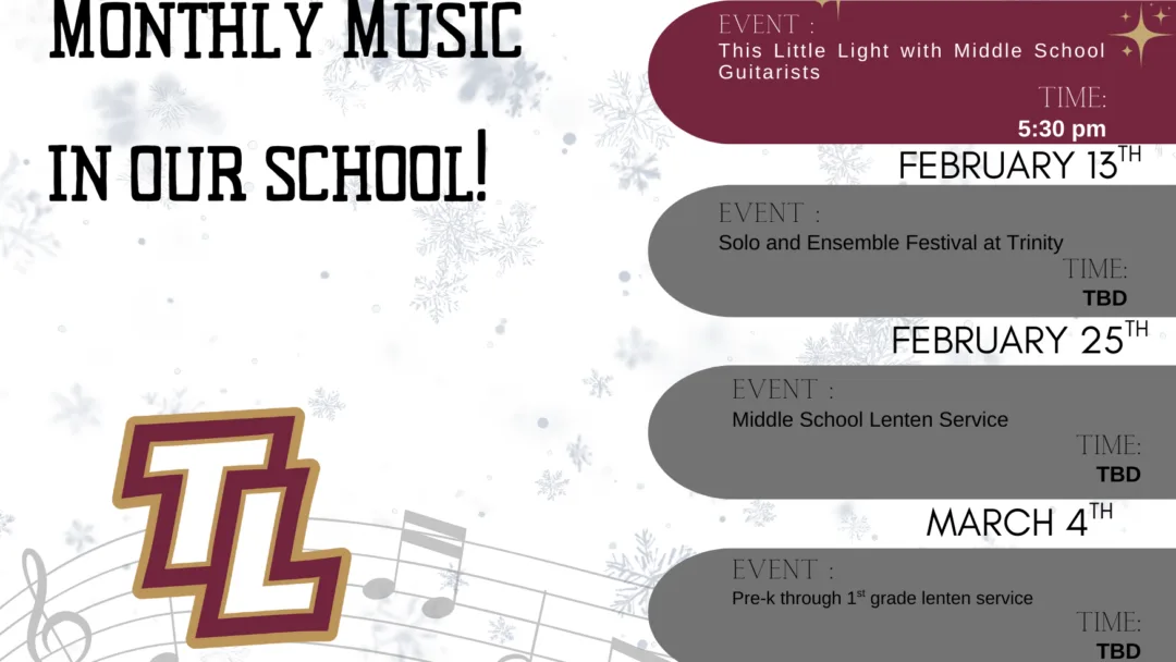 Monthly Music in our School!