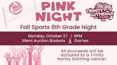 Pink Night and 8th Grade Night