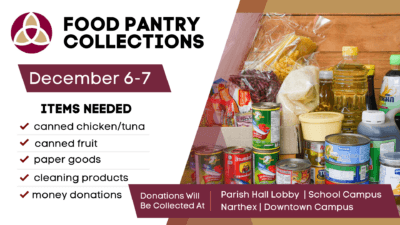 December Food Pantry