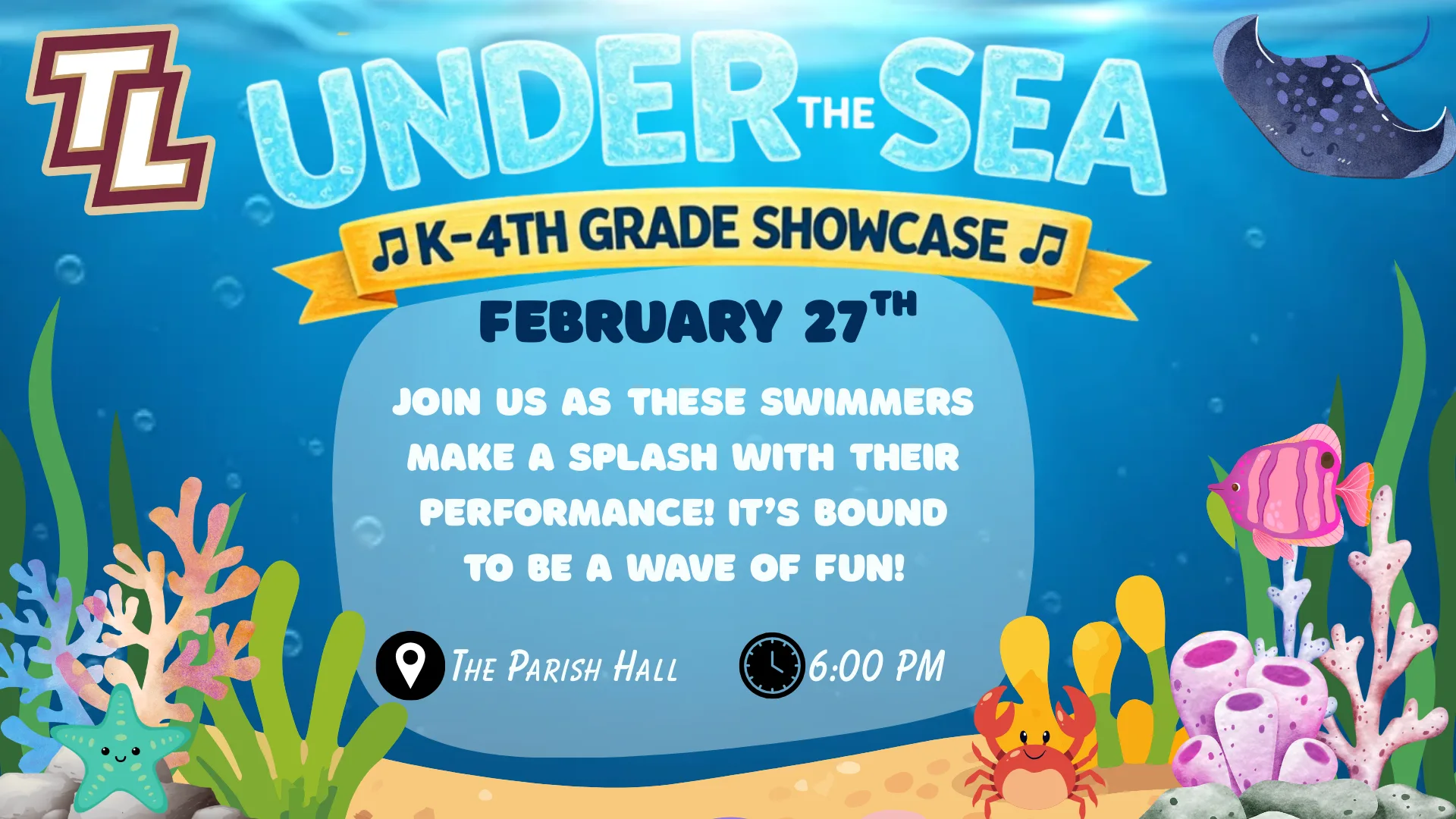 K-4th Grade Ocean Showcase