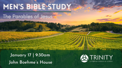 January Men’s Bible Study