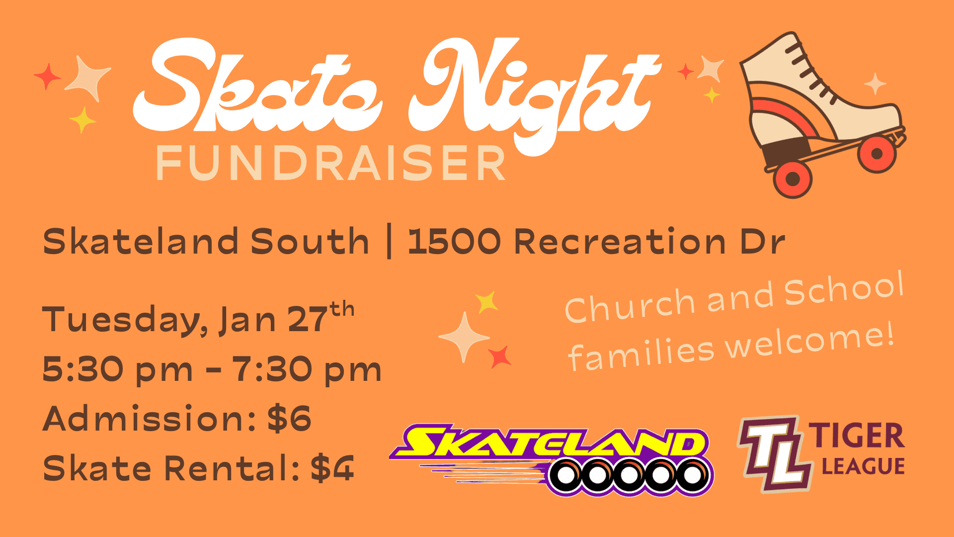 Skate Night Fundraiser