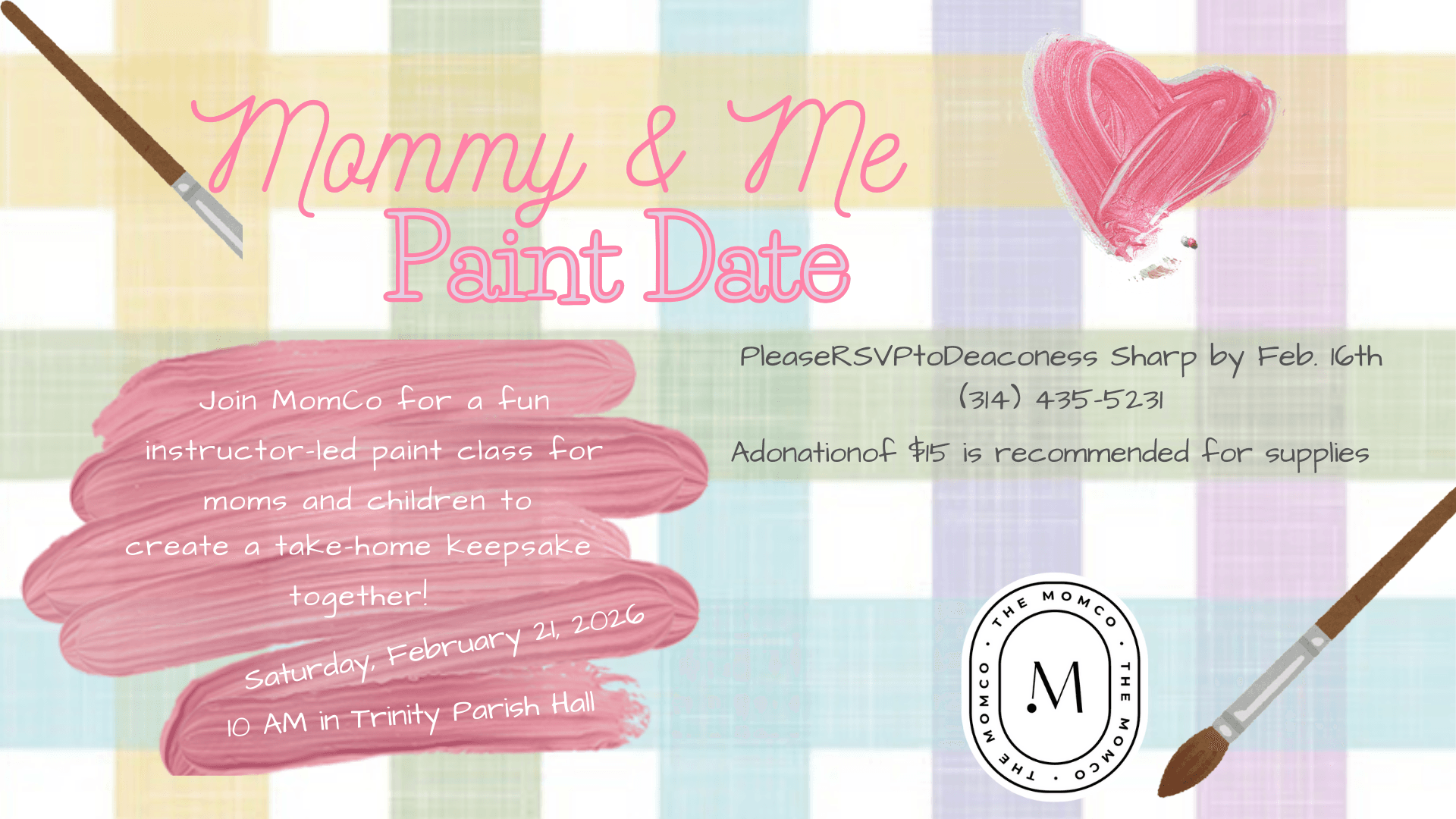 MomCo Mommy and Me Painting