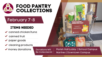 February Food Pantry Reminder