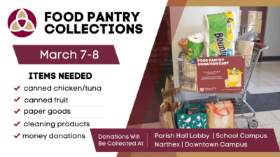 March Food Pantry Collection