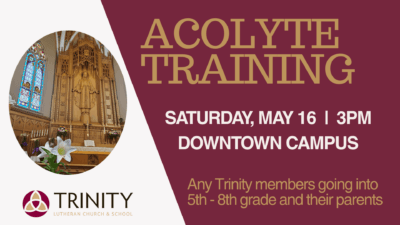 Acolyte Training