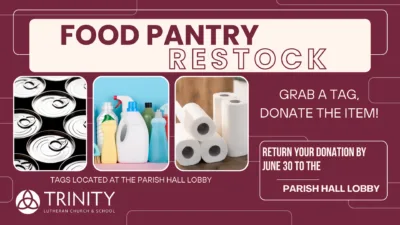 Food Pantry Restock
