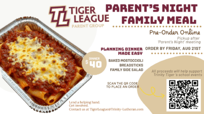 Parent’s Night Family Meal
