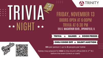 Trivia Night and Chili Cook-Off