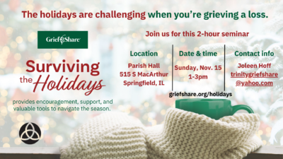 Surviving the Holidays GriefShare