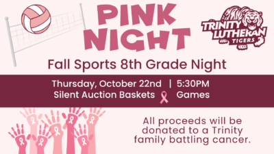 TONIGHT’S PINK NIGHT! DON’T FORGET!!